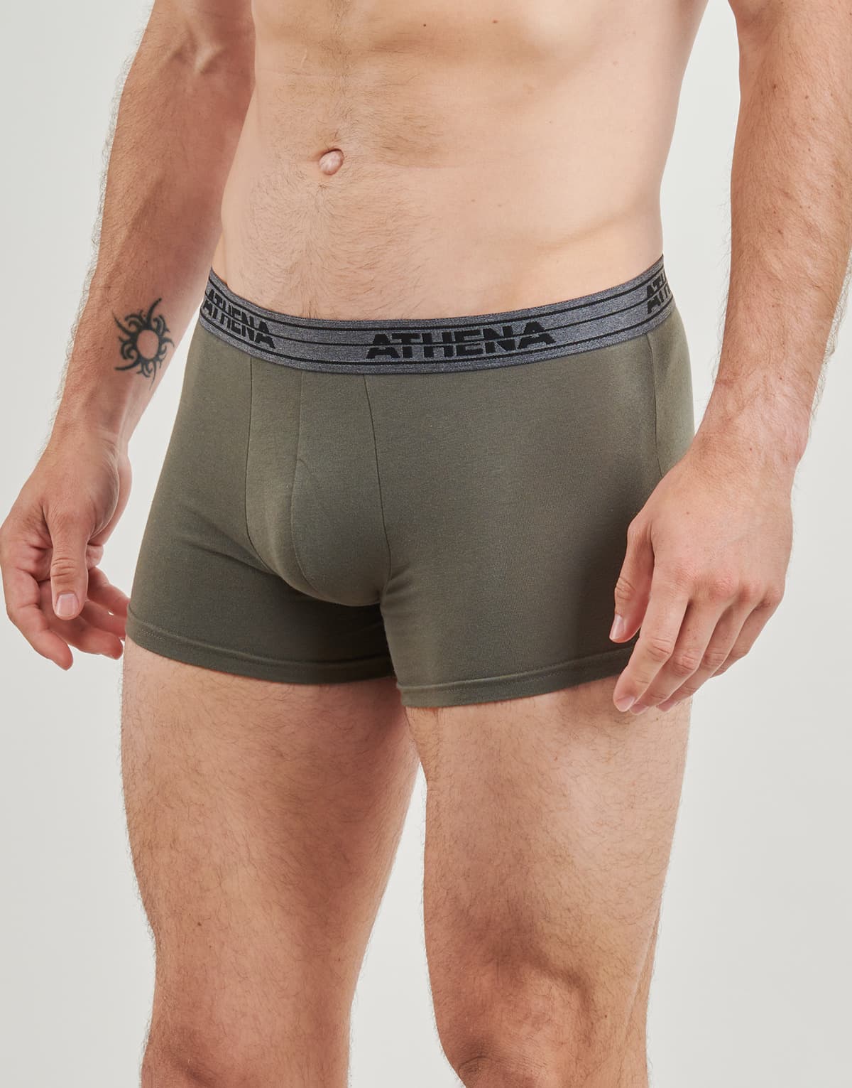 Men's Boxer Briefs Athena Black