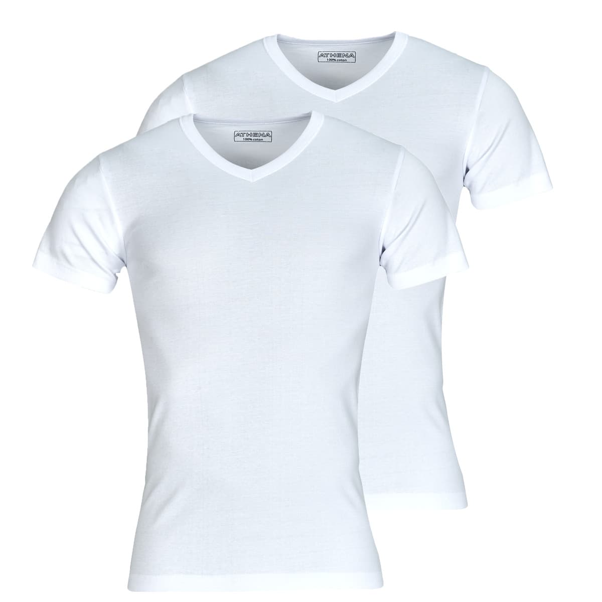Men's T-Shirts Athena White