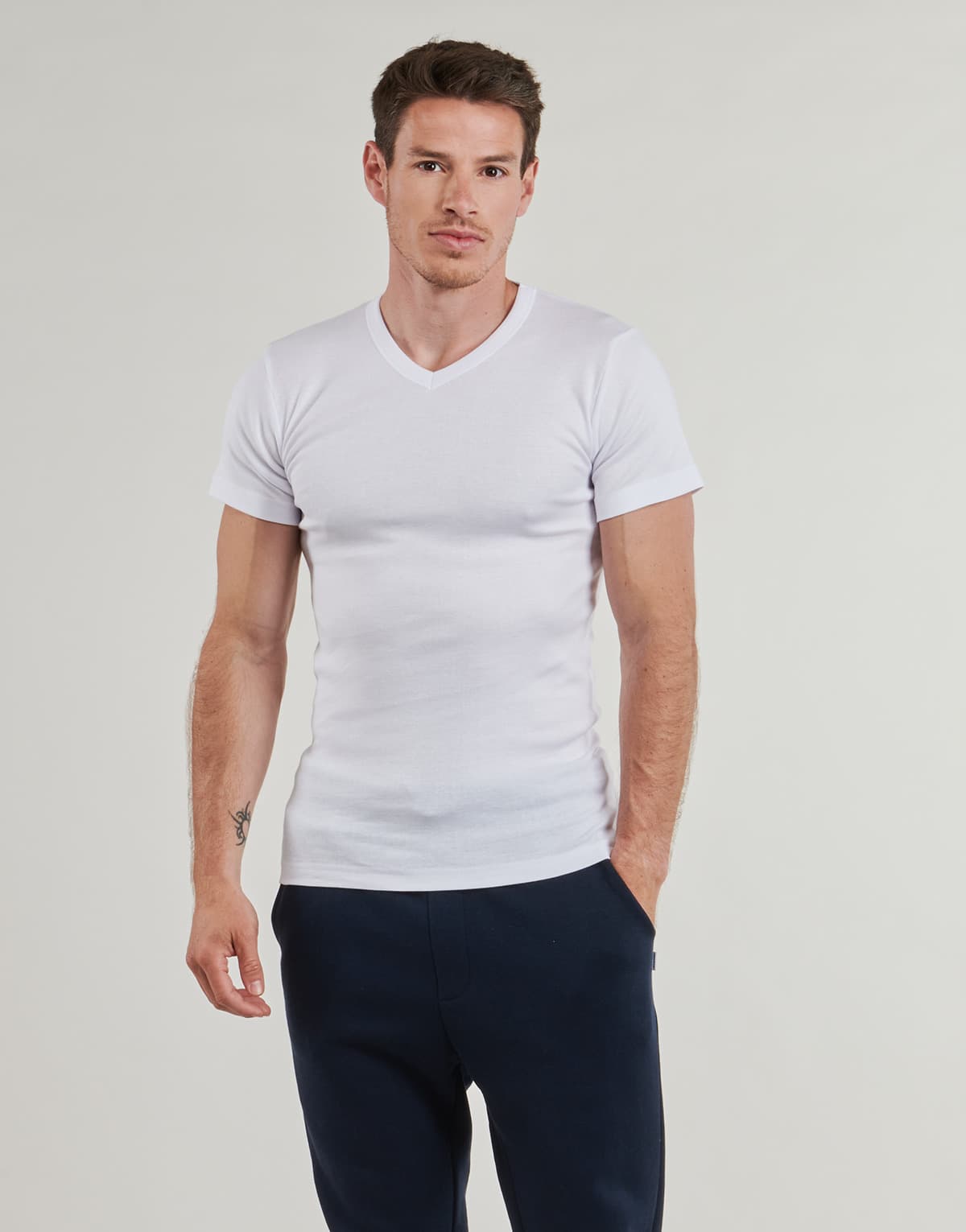 Men's T-Shirts Athena White