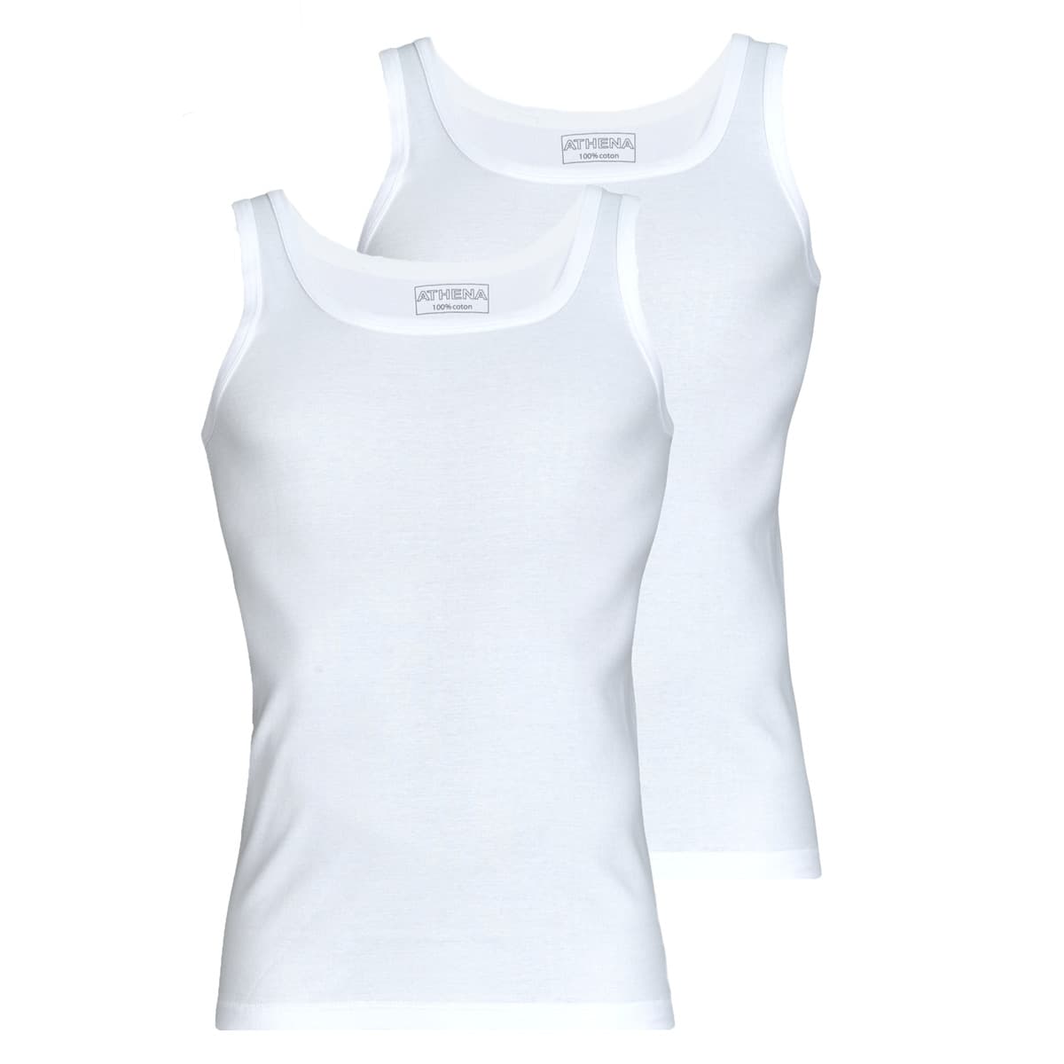 Men's T-Shirts Athena White