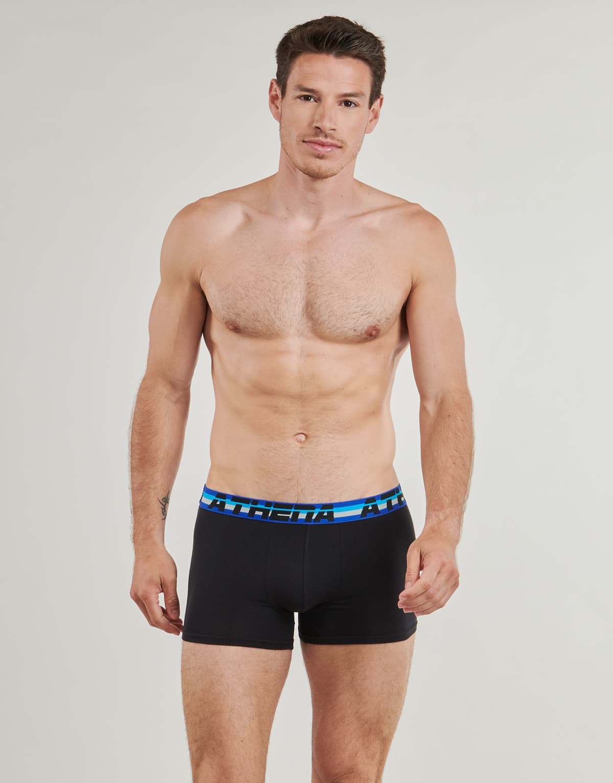 Men's Boxer Briefs Athena Black