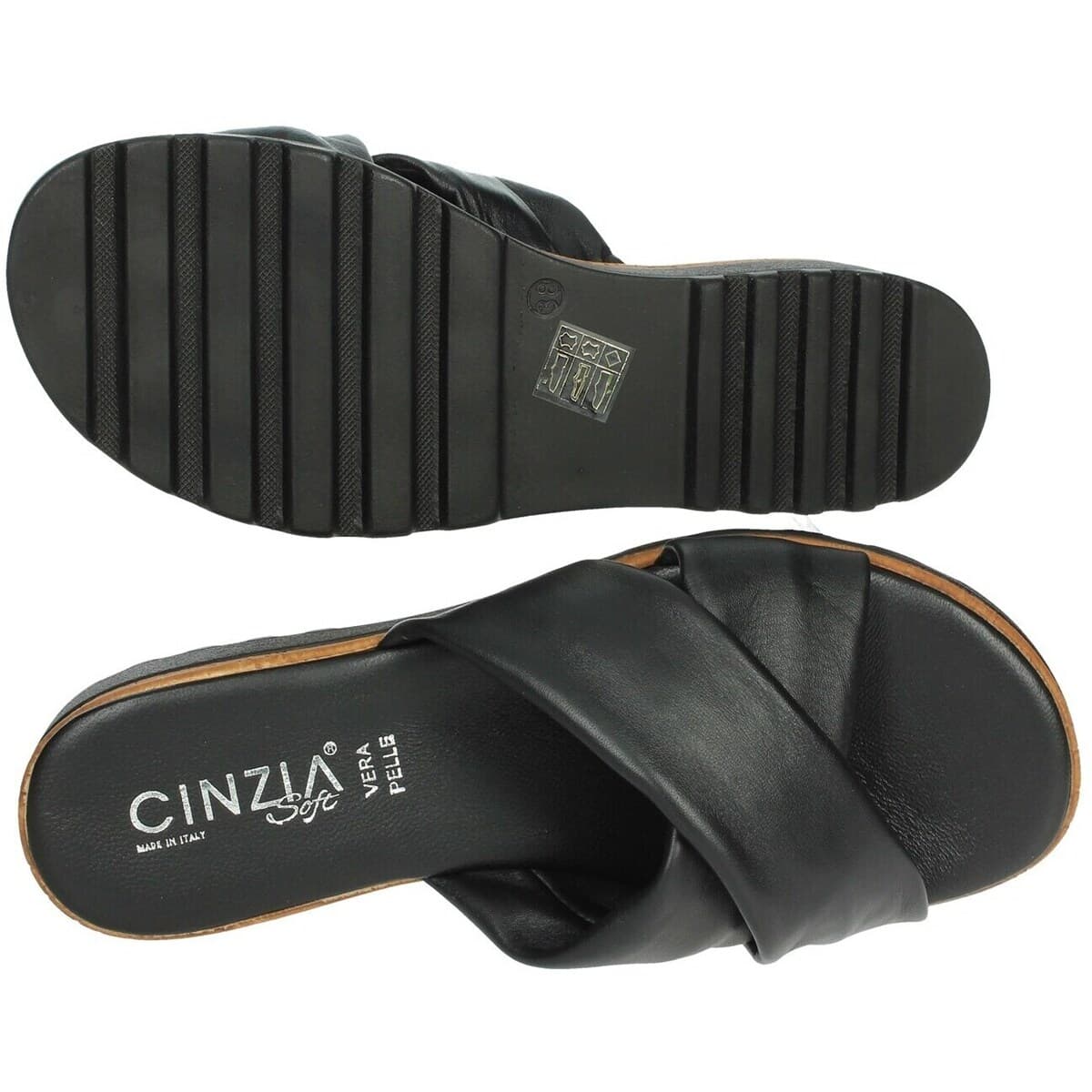 Women's Flip Flops Cinzia Soft Black