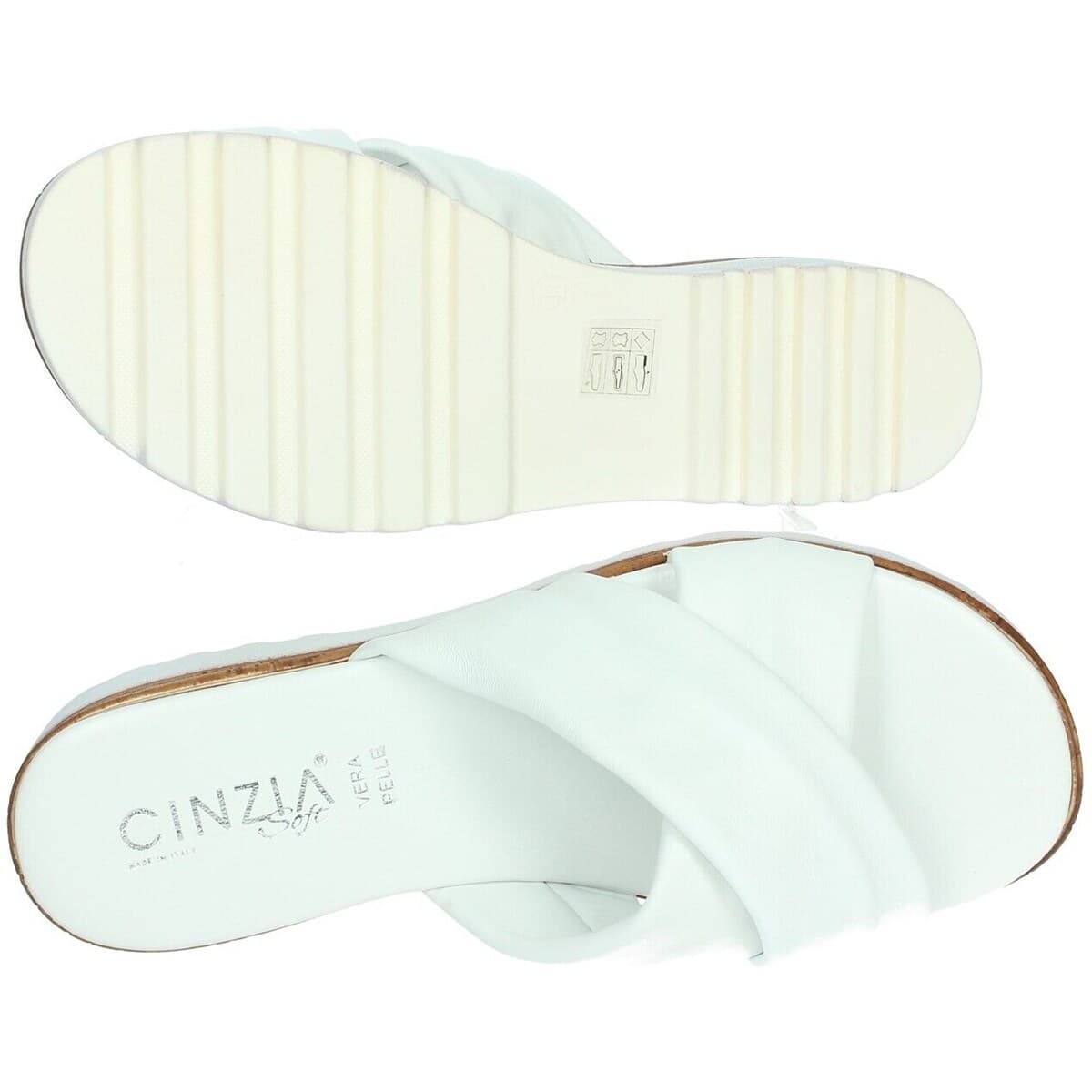 Women's Flip Flops Cinzia Soft White