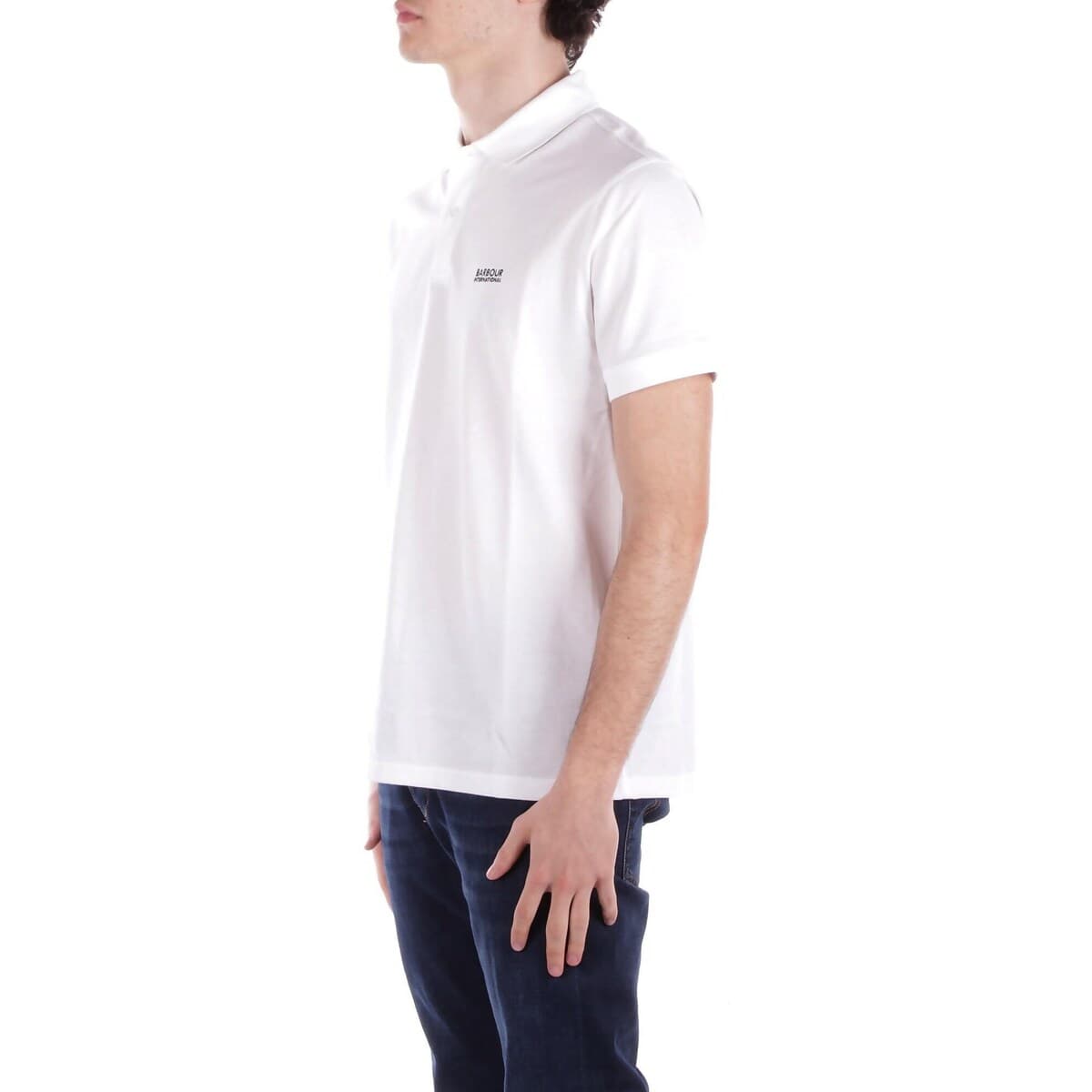 Men's T-Shirts Barbour White
