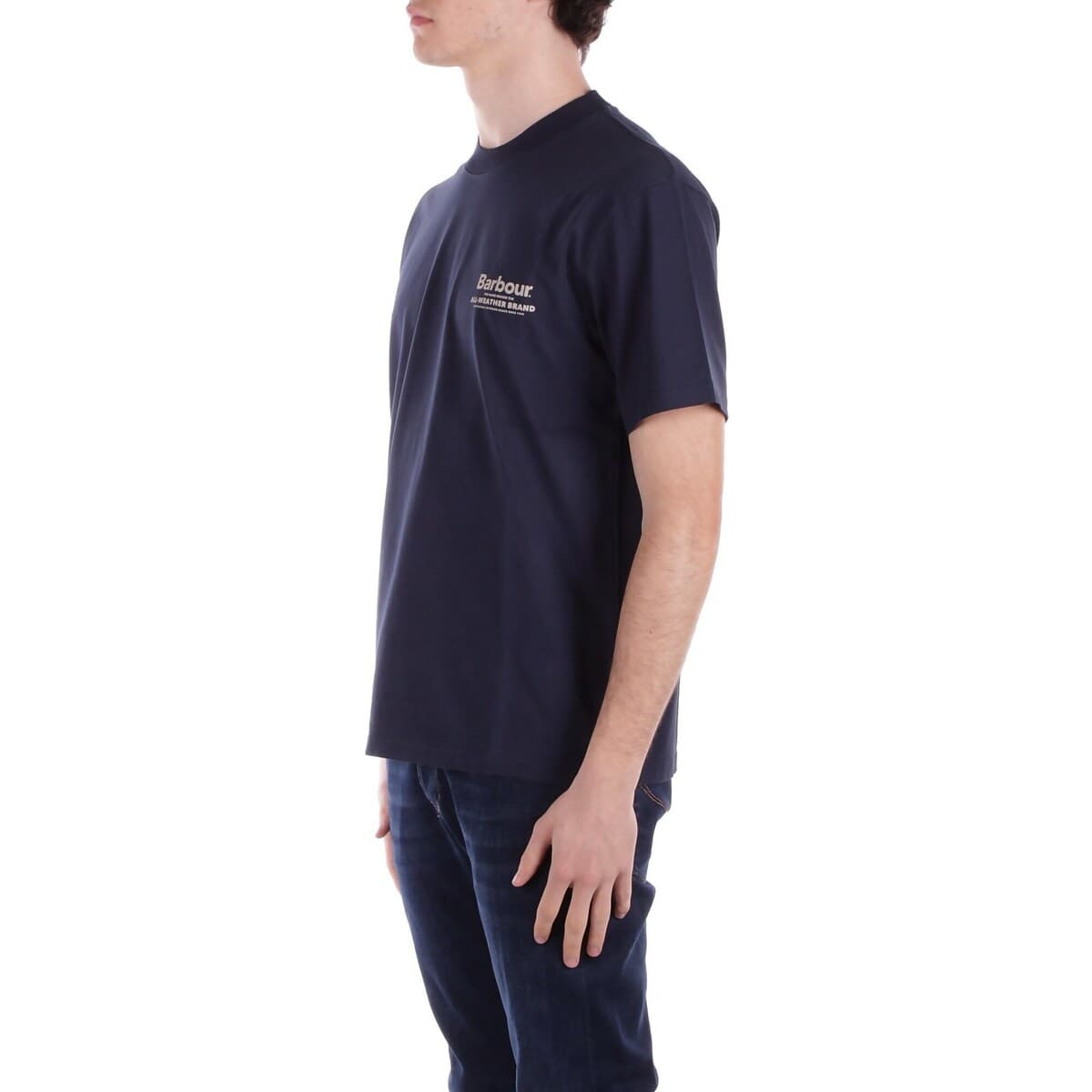 Men's T-Shirts Barbour Blue