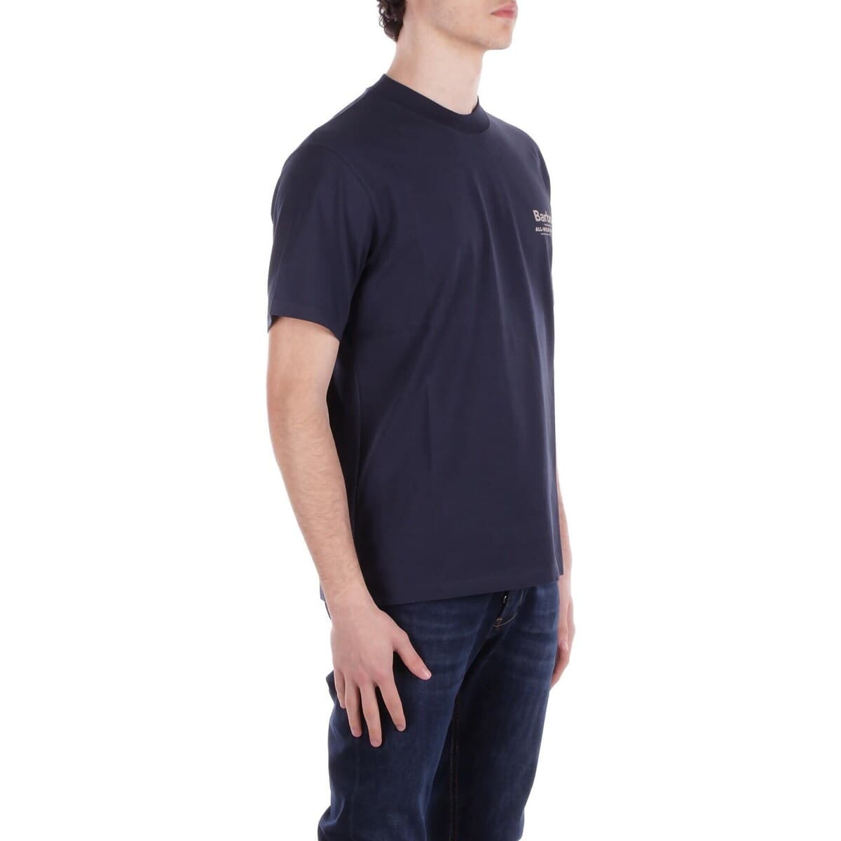 Men's T-Shirts Barbour Blue