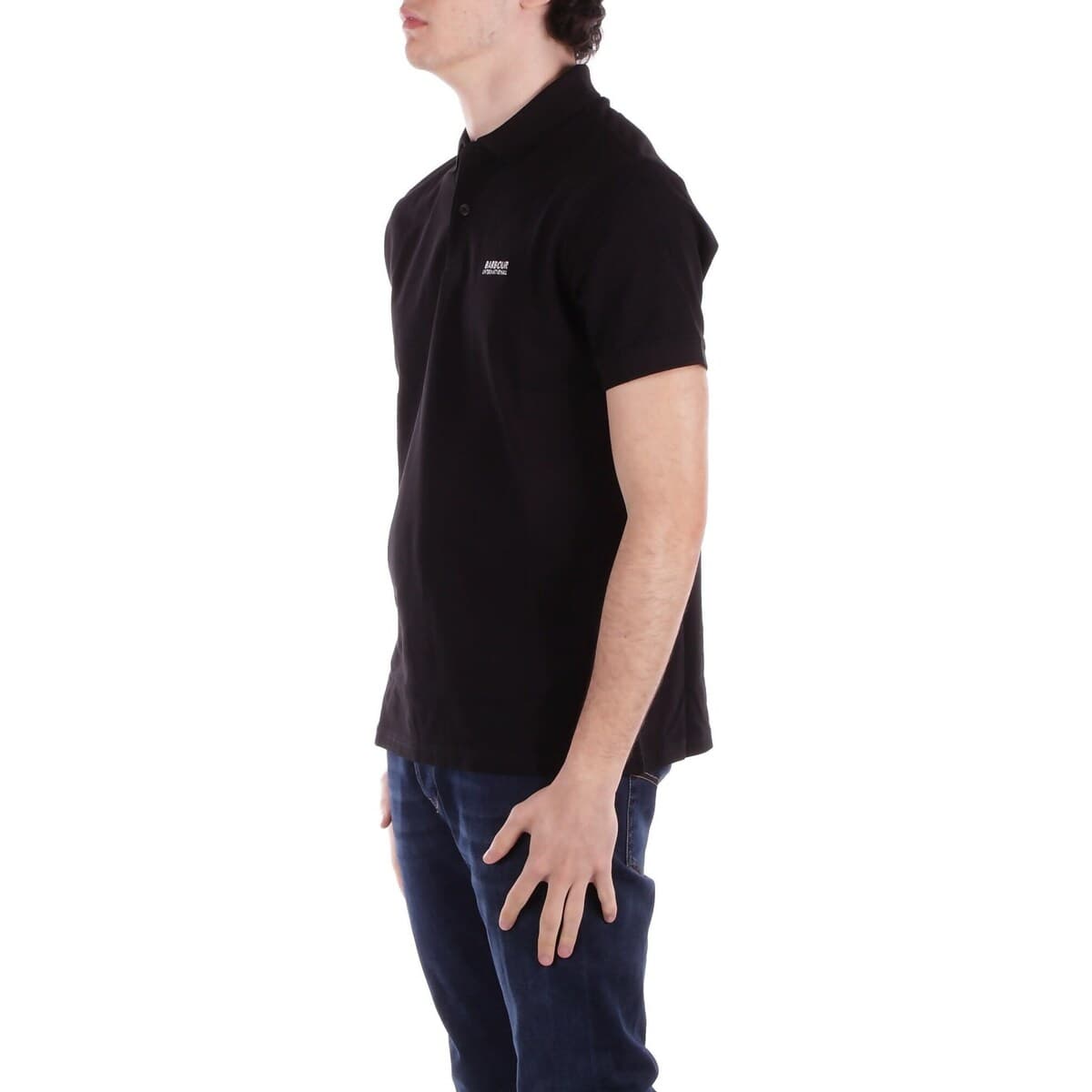 Men's T-Shirts Barbour Black