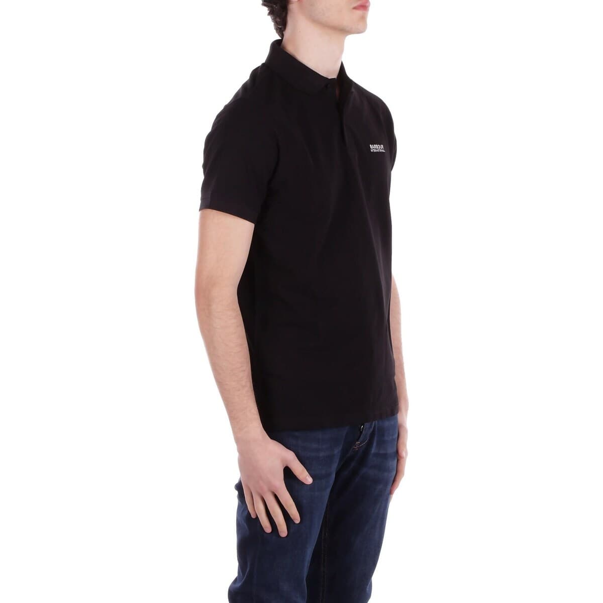 Men's T-Shirts Barbour Black