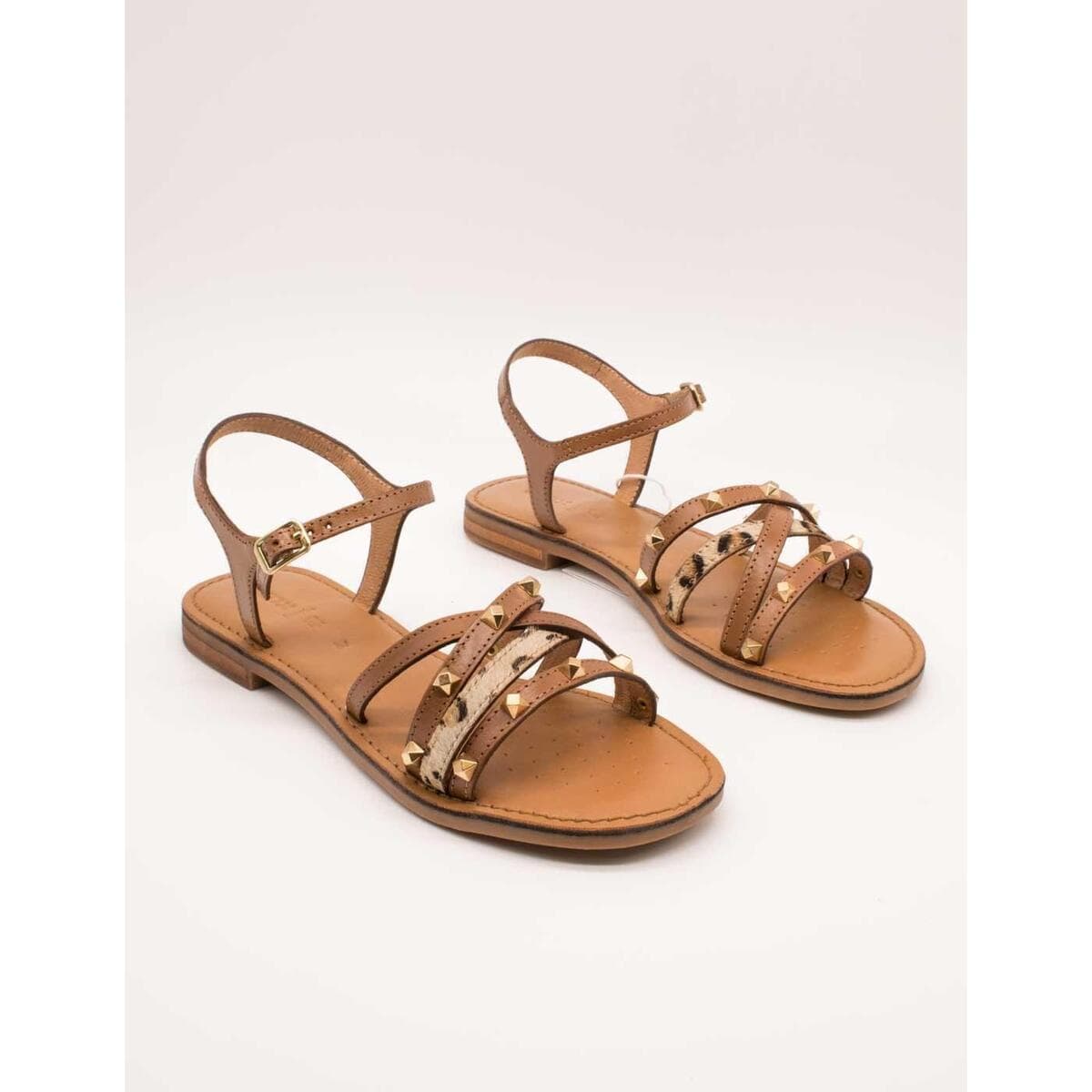 Women's Sandals Geox Brown