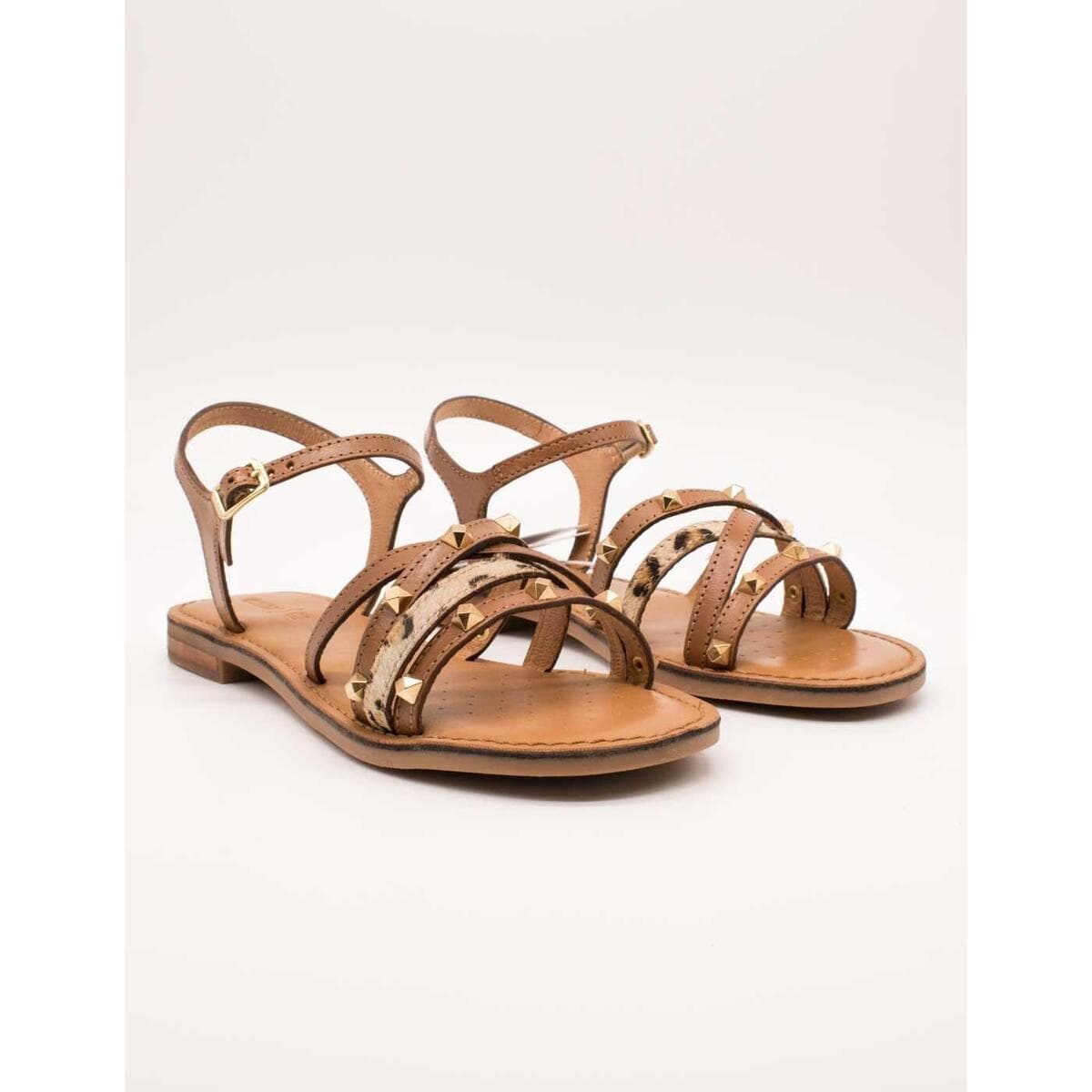 Women's Sandals Geox Brown