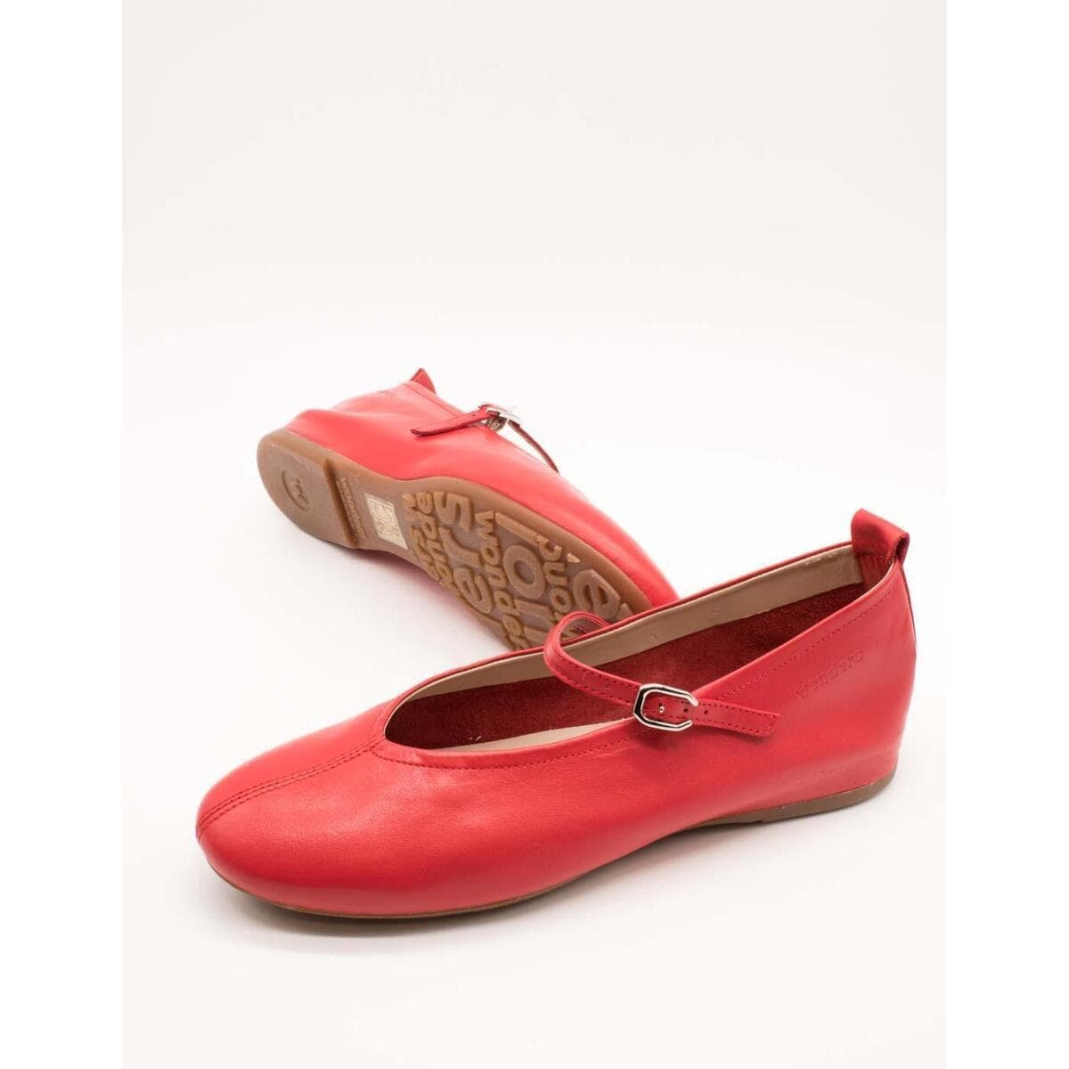 Women's Ballet Flats Wonders Red