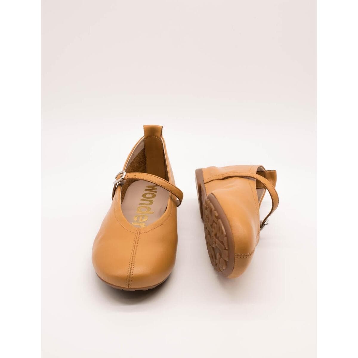 Women's Ballet Flats Wonders Beige