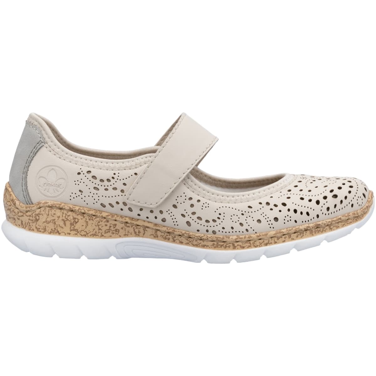 Women's Ballet Flats Rieker Beige