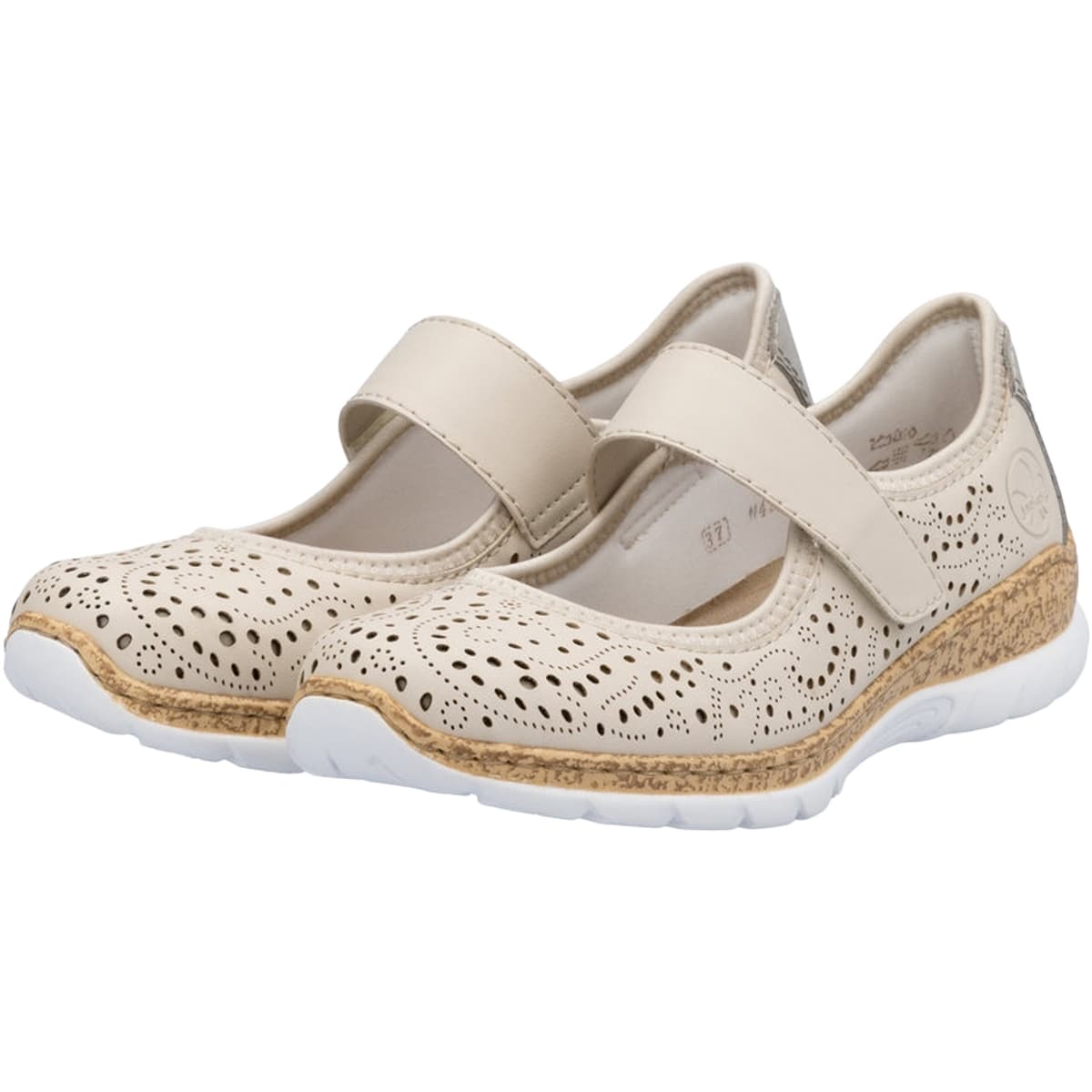 Women's Ballet Flats Rieker Beige