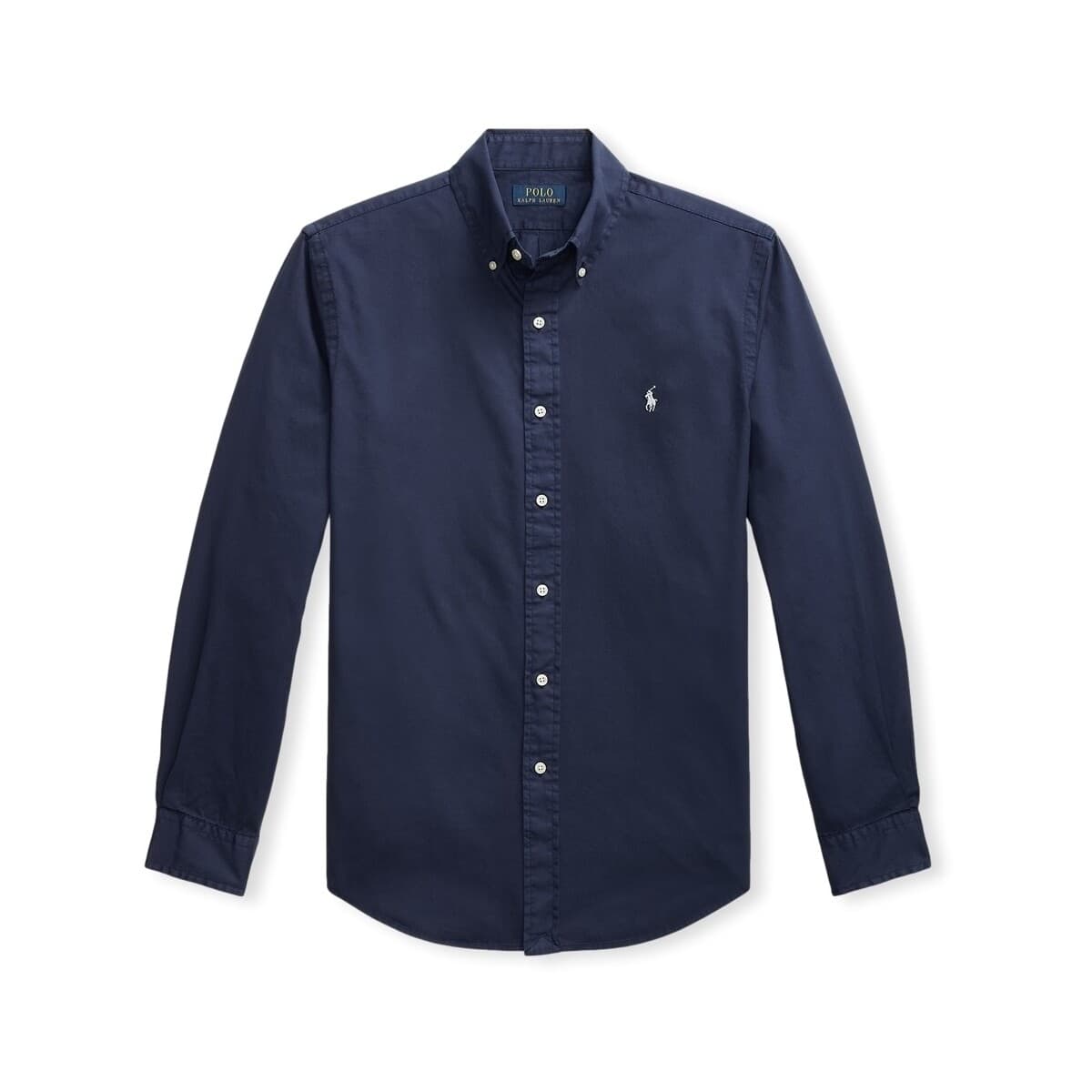 Πουκάμισο με μακριά μανίκια Polo Ralph Lauren Custom Fit Twill Shirt - Navy