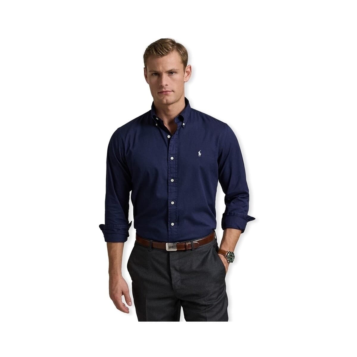 Men's Shirts Polo Ralph Lauren Blue