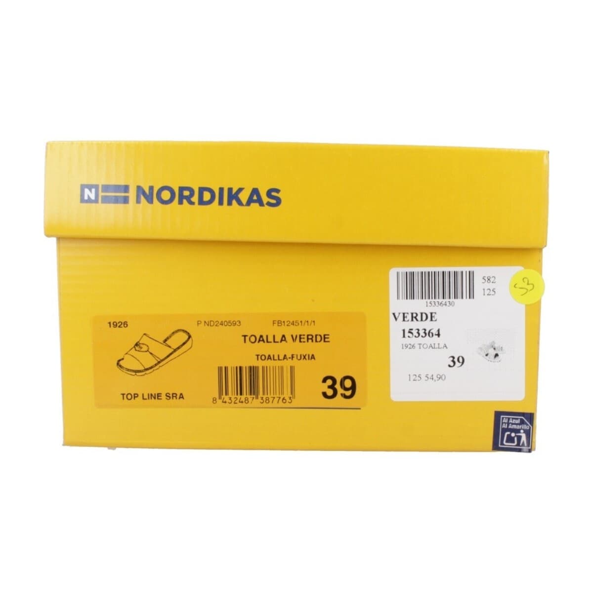 Women's House Slippers Nordikas Green