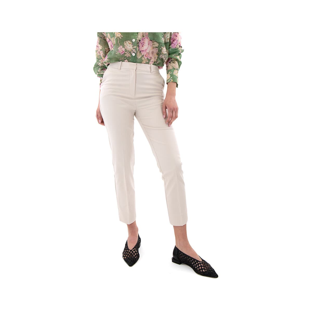 Women's Pants My T Wearables Ecru