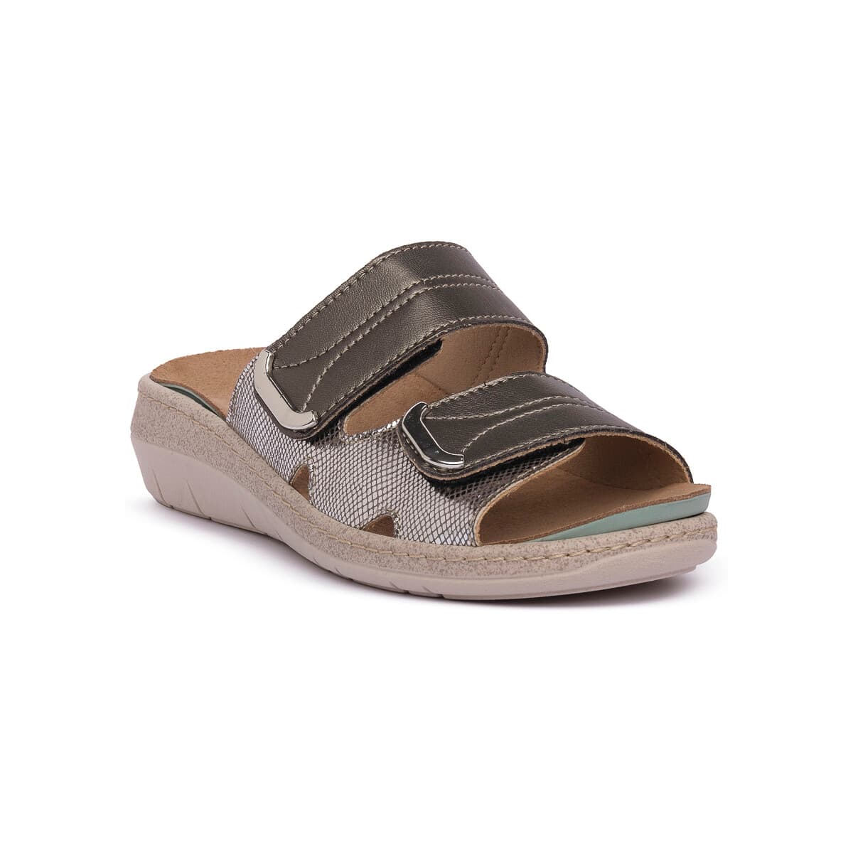 Women's Mules Grunland Gray