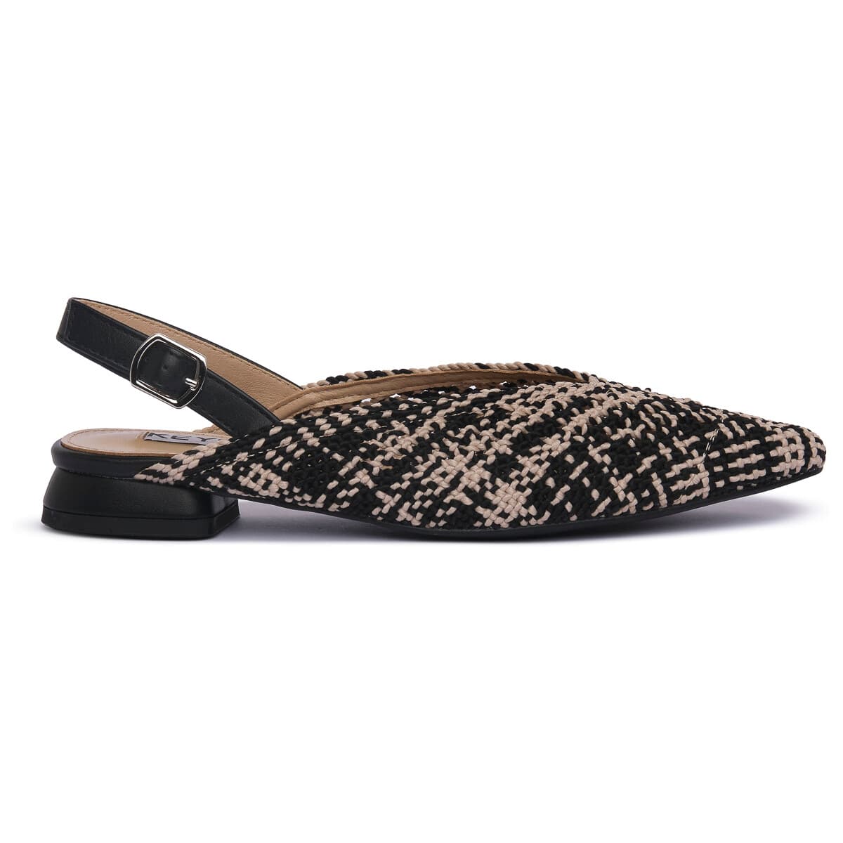Women's Ballet Flats Keys Black