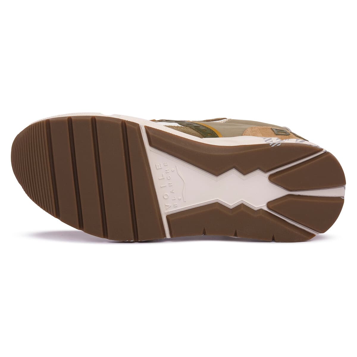 Men's Sneakers Voile Blanche Green