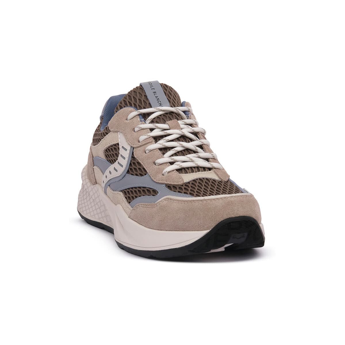 Men's Sneakers Voile Blanche Blue