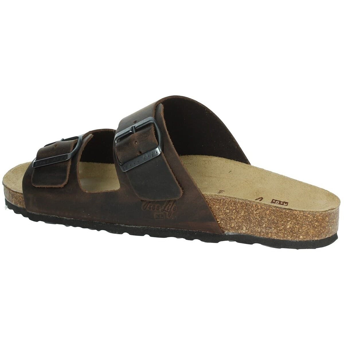 Men's Flip Flops Free Life Brown