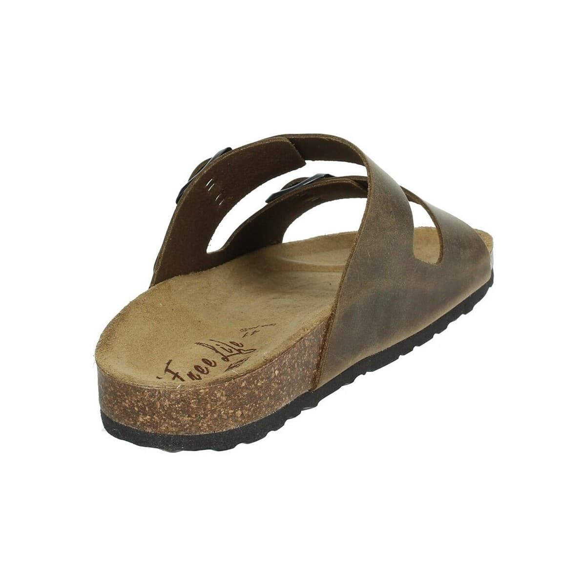 Men's Flip Flops Free Life Brown