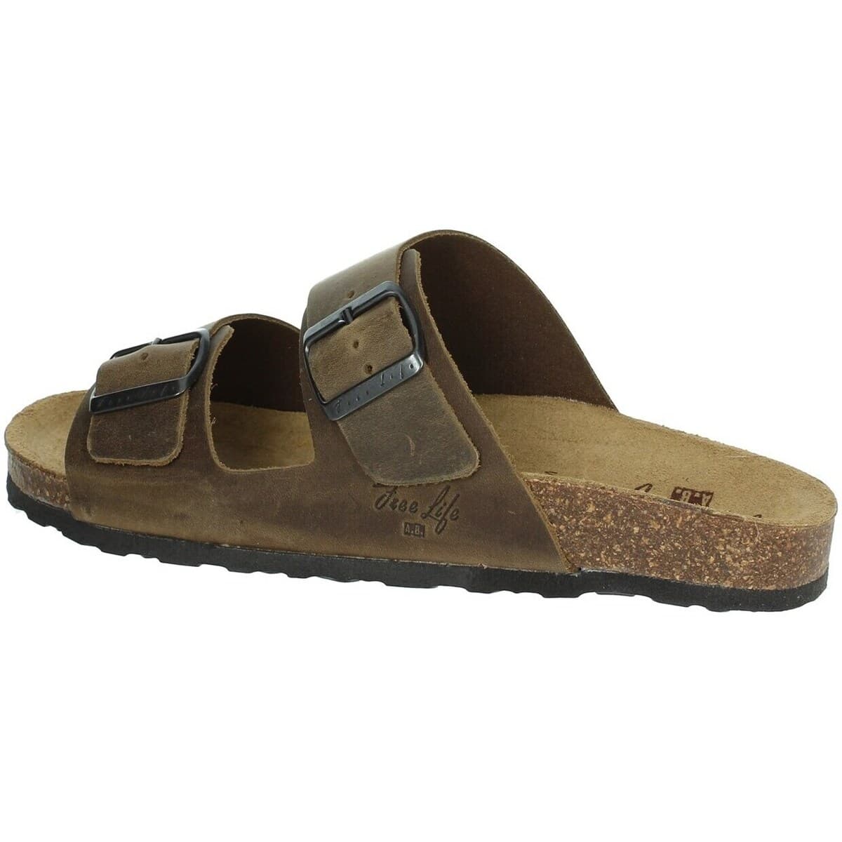 Men's Flip Flops Free Life Brown