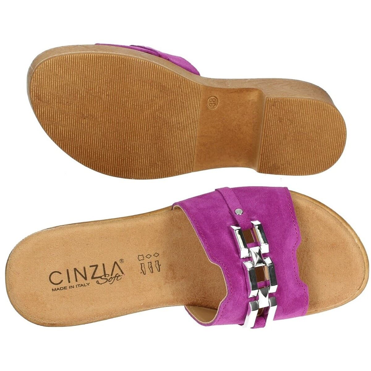 Women's Flip Flops Cinzia Soft Pink