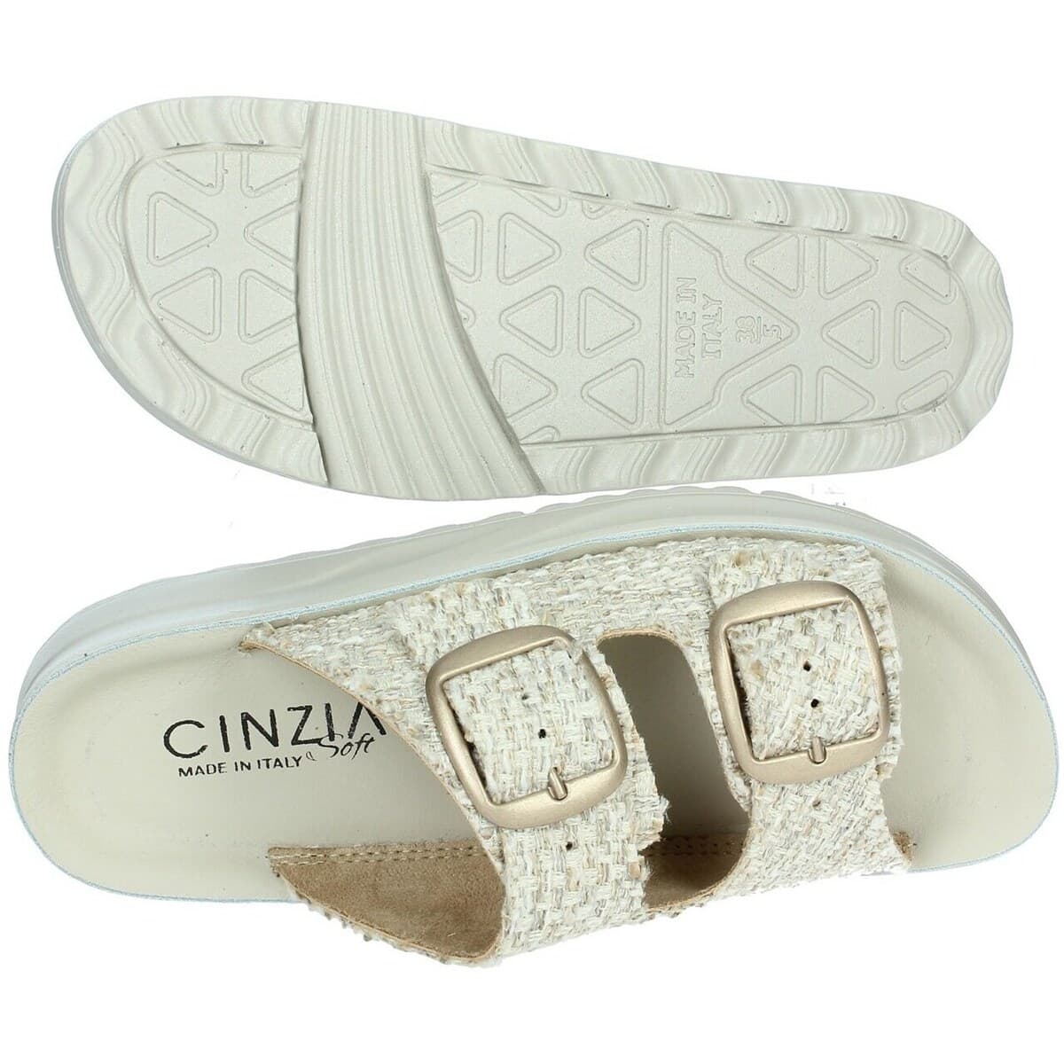 Women's Flip Flops Cinzia Soft Beige