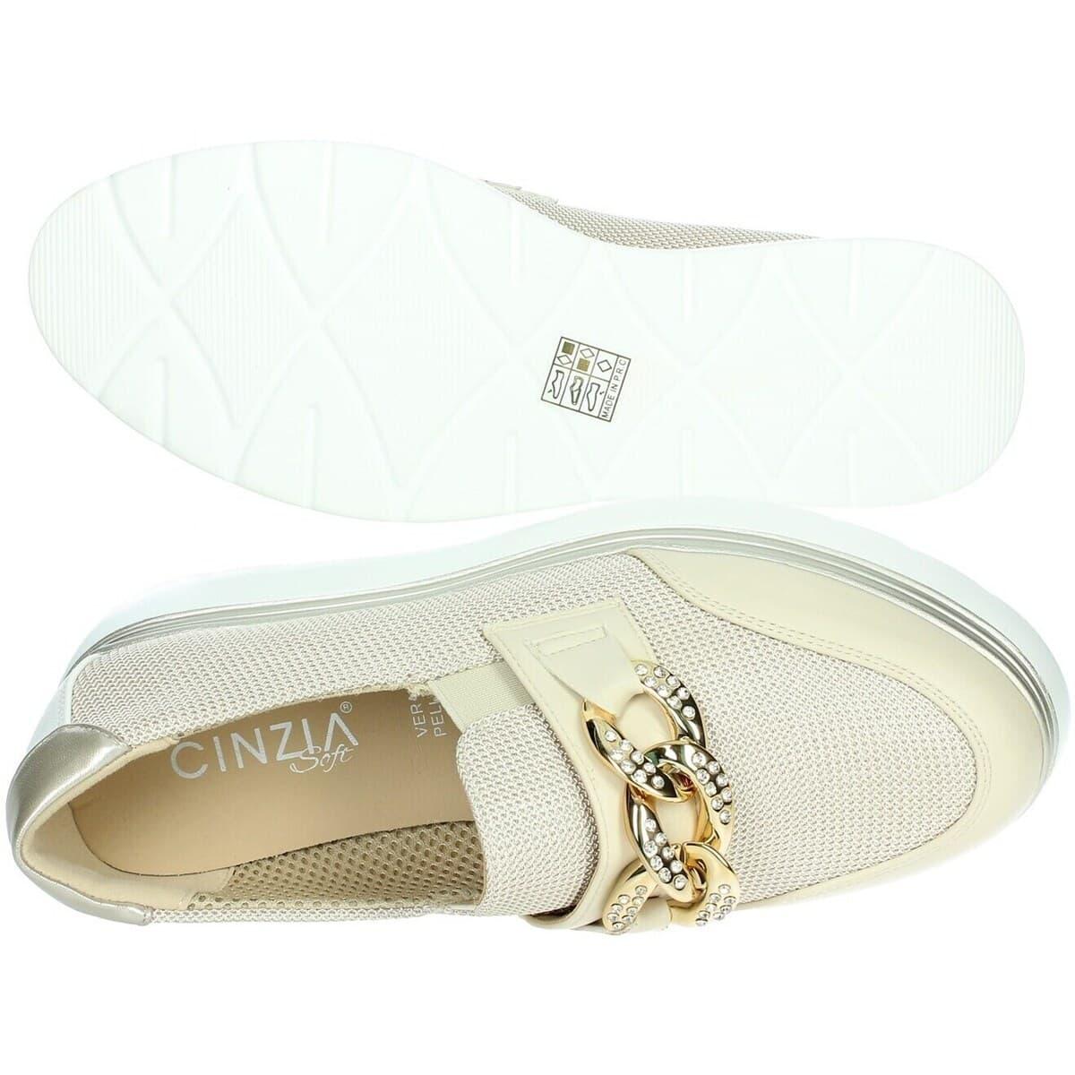 Women's Loafers Cinzia Soft Beige