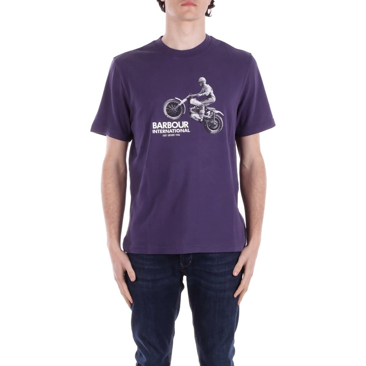 T-shirt με κοντά μανίκια Barbour MTS1432 MTS