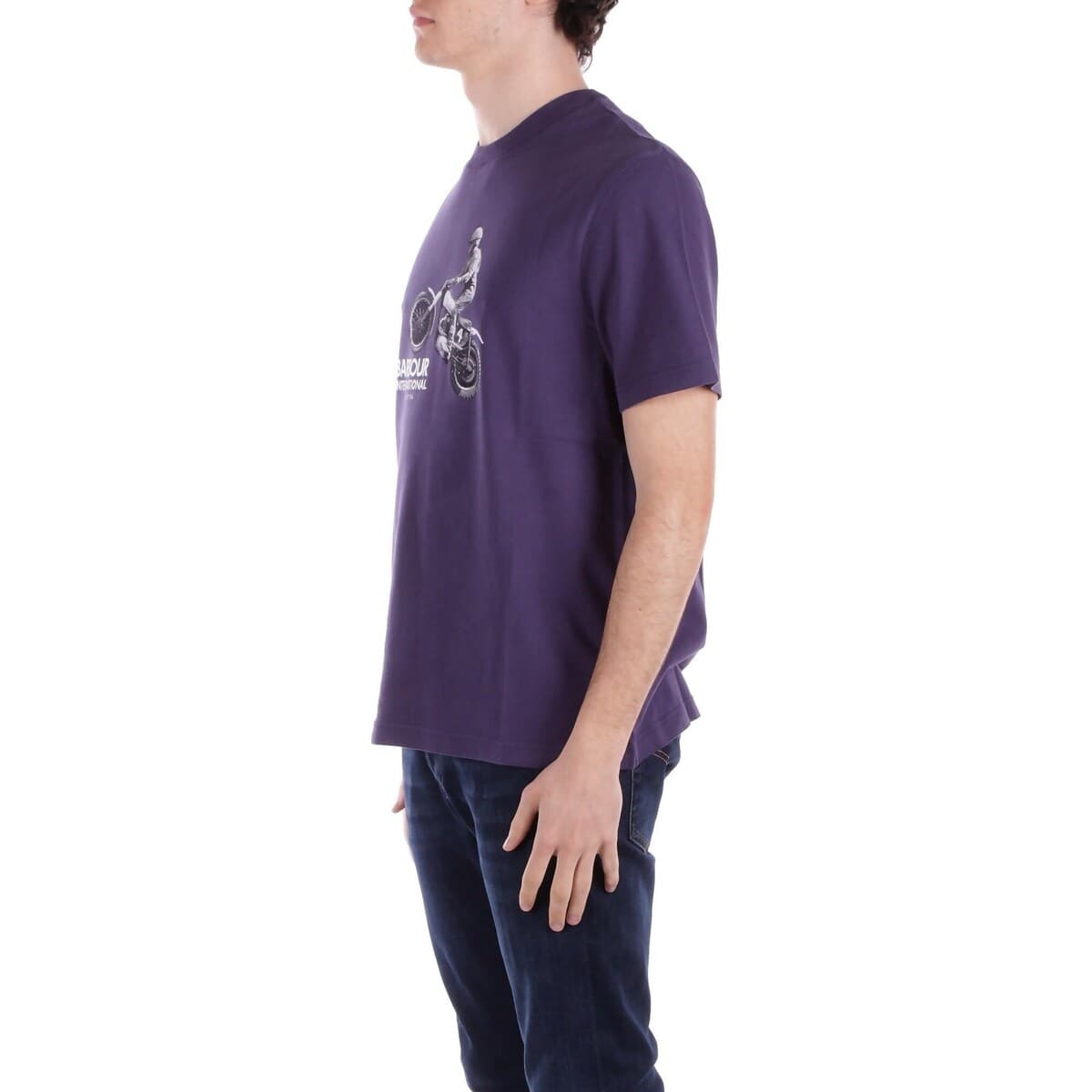 Men's T-Shirts Barbour Blue