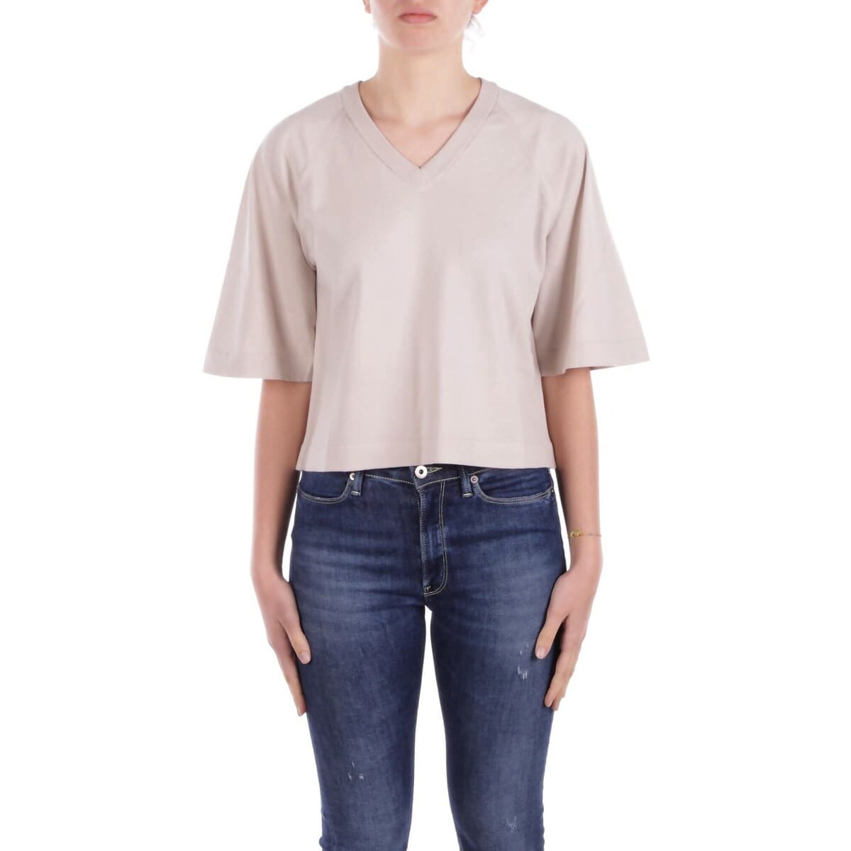 Women's T-Shirts K-Way Beige