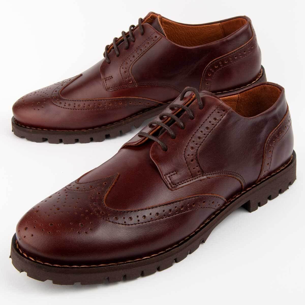 Men's Dress Shoes Purapiel Brown