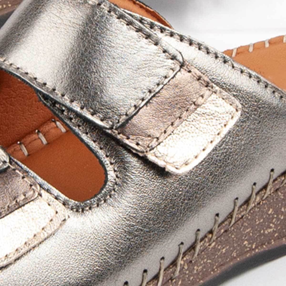 Women's Platforms Purapiel Silver