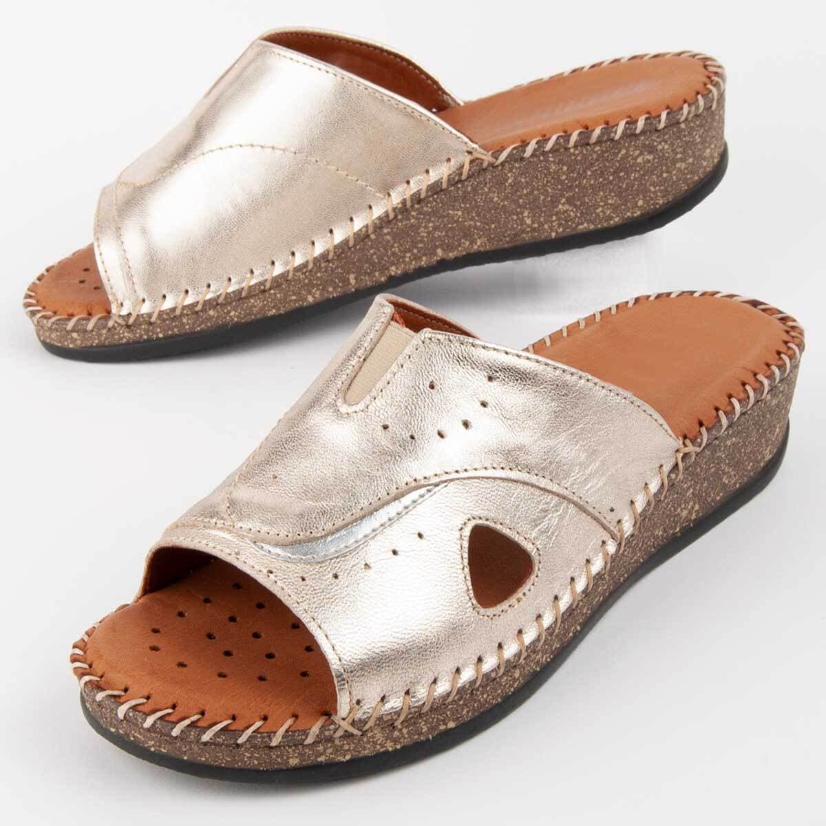 Women's Platforms Purapiel Gold