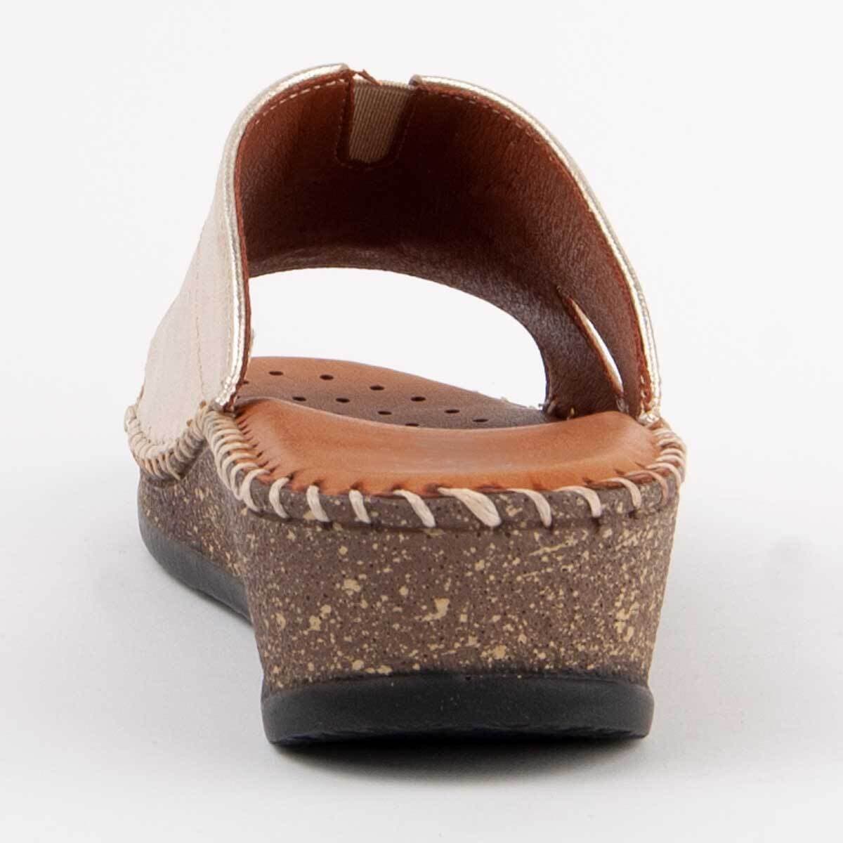 Women's Platforms Purapiel Gold