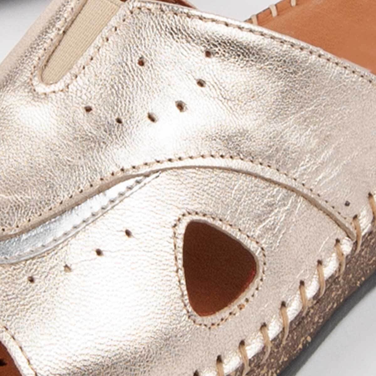 Women's Platforms Purapiel Gold