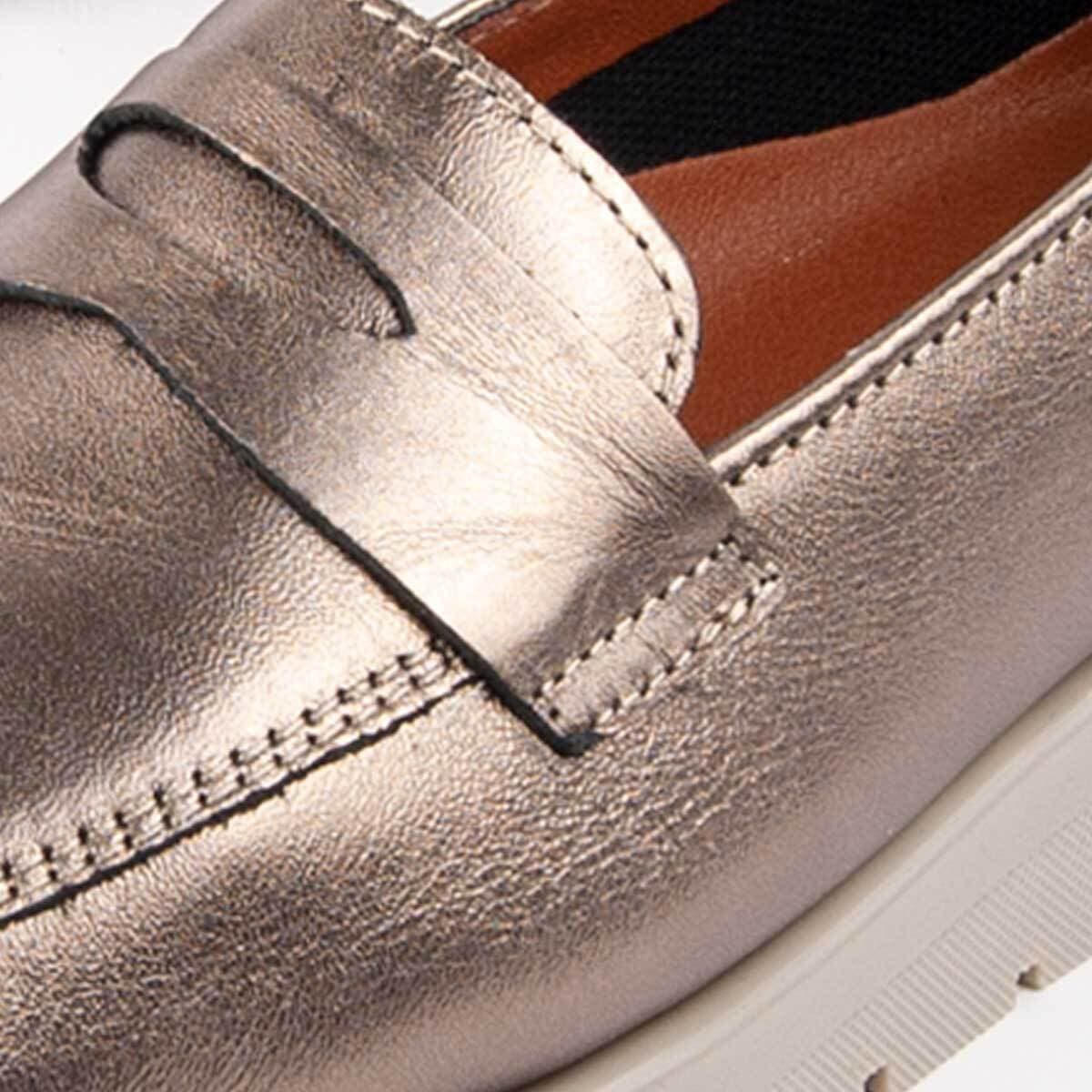 Women's Loafers Purapiel Gray