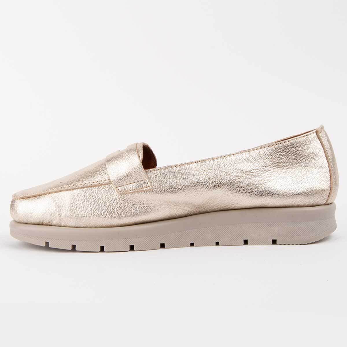 Women's Loafers Purapiel Gold