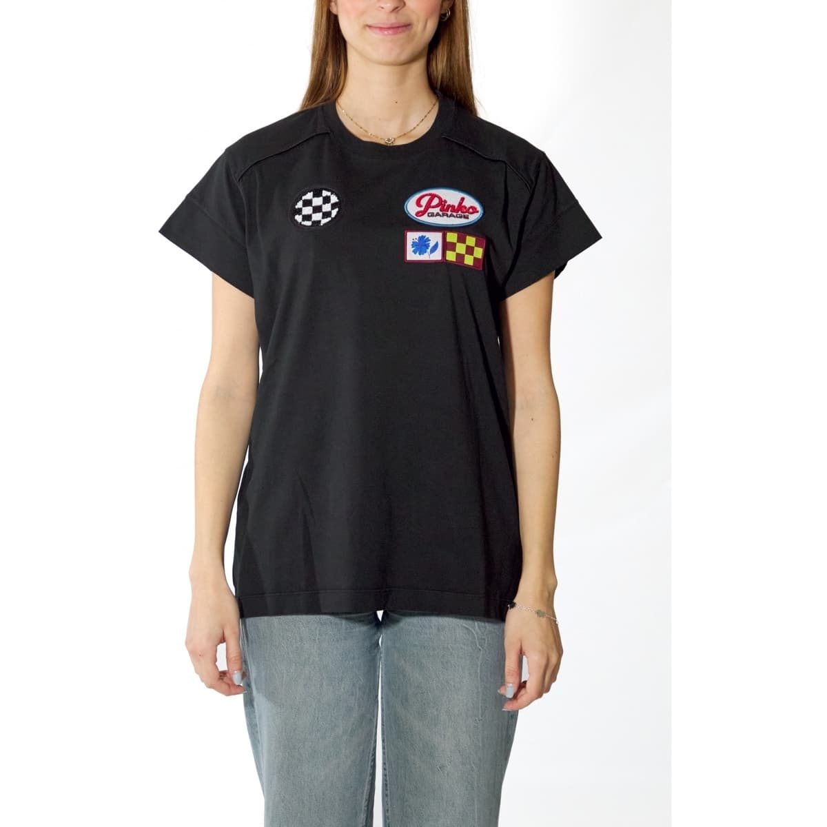 Women's T-Shirts Pinko Black