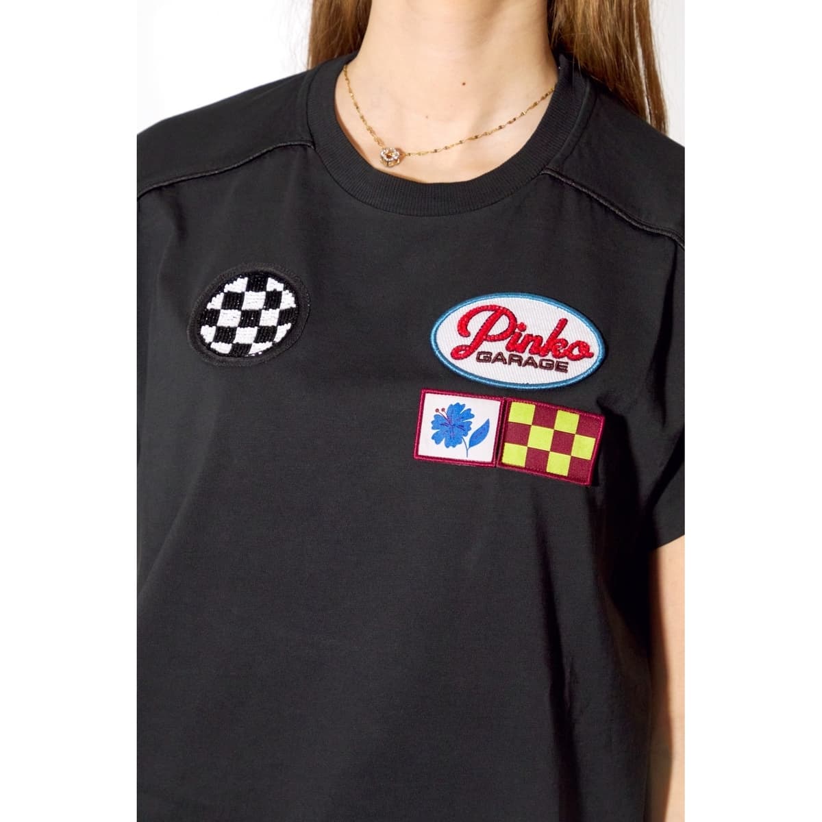 Women's T-Shirts Pinko Black