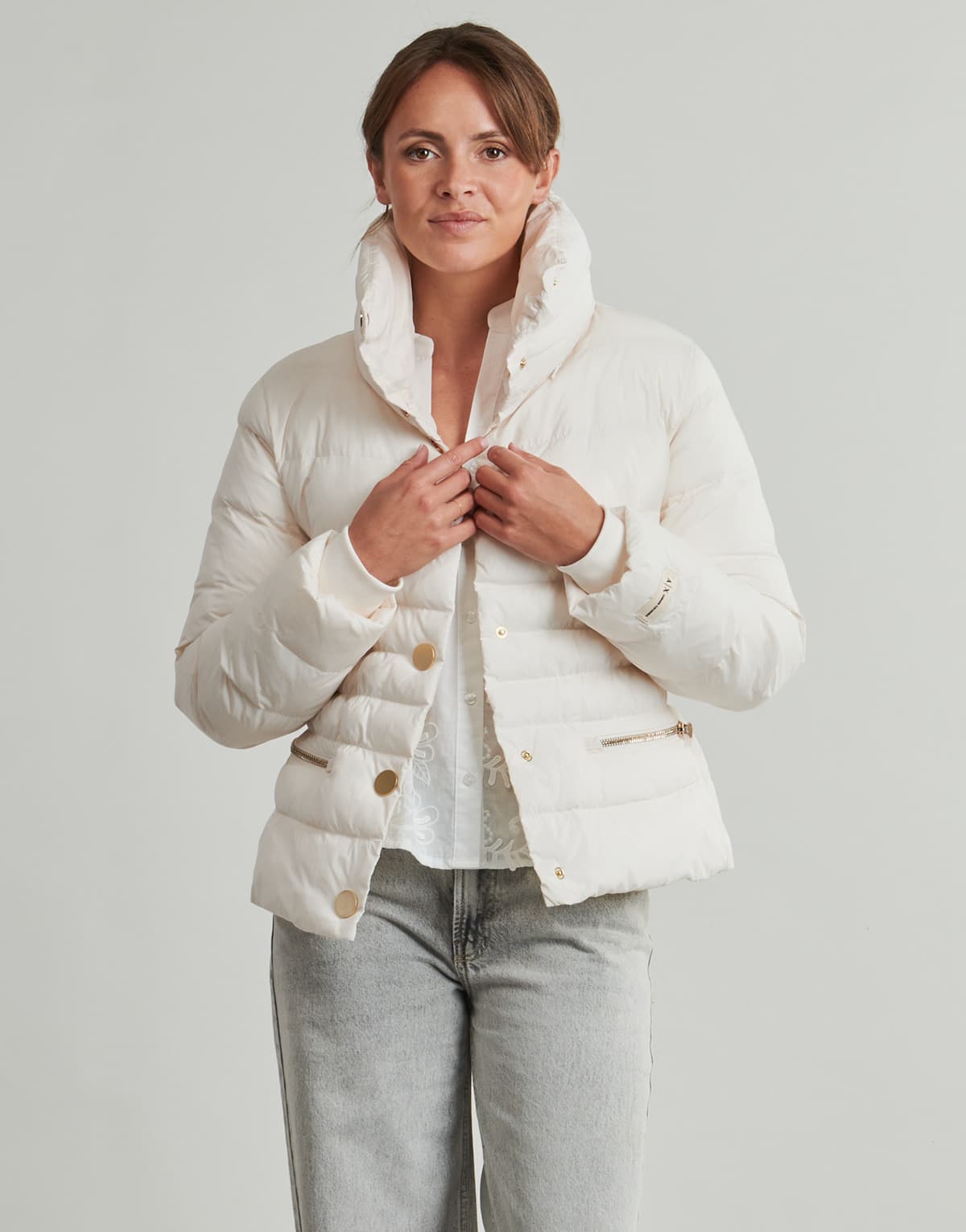 Women's Jackets Armani Exchange White