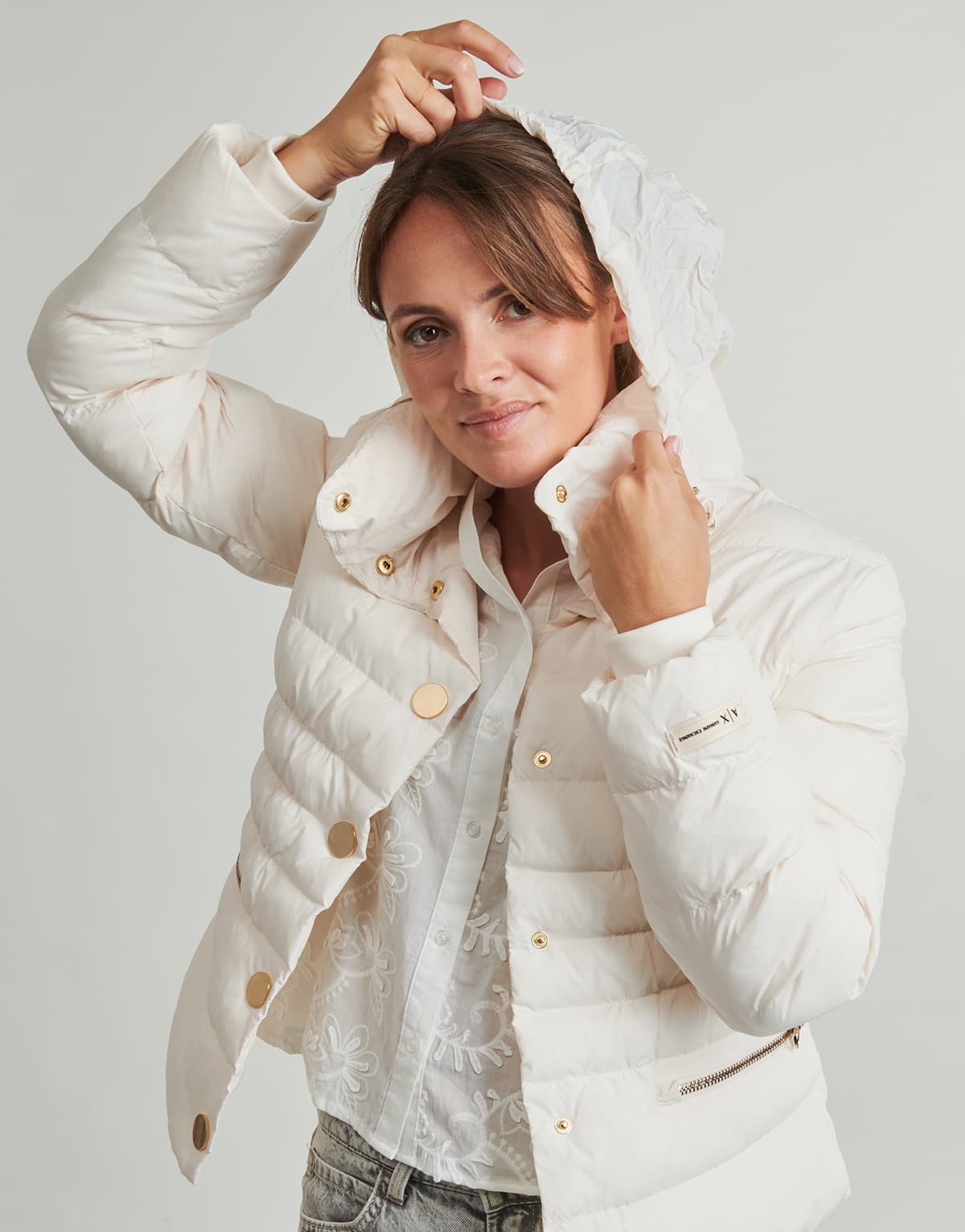 Women's Jackets Armani Exchange White