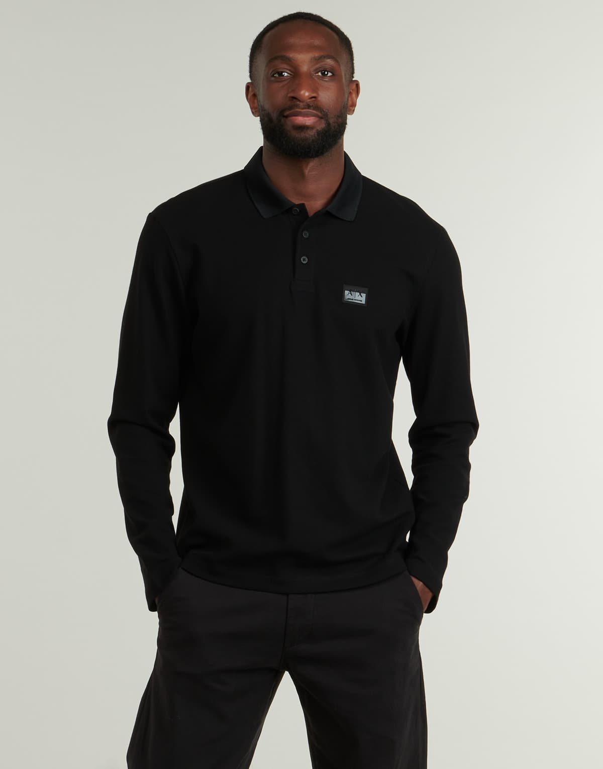 Men's Polo Shirts Armani Exchange Black