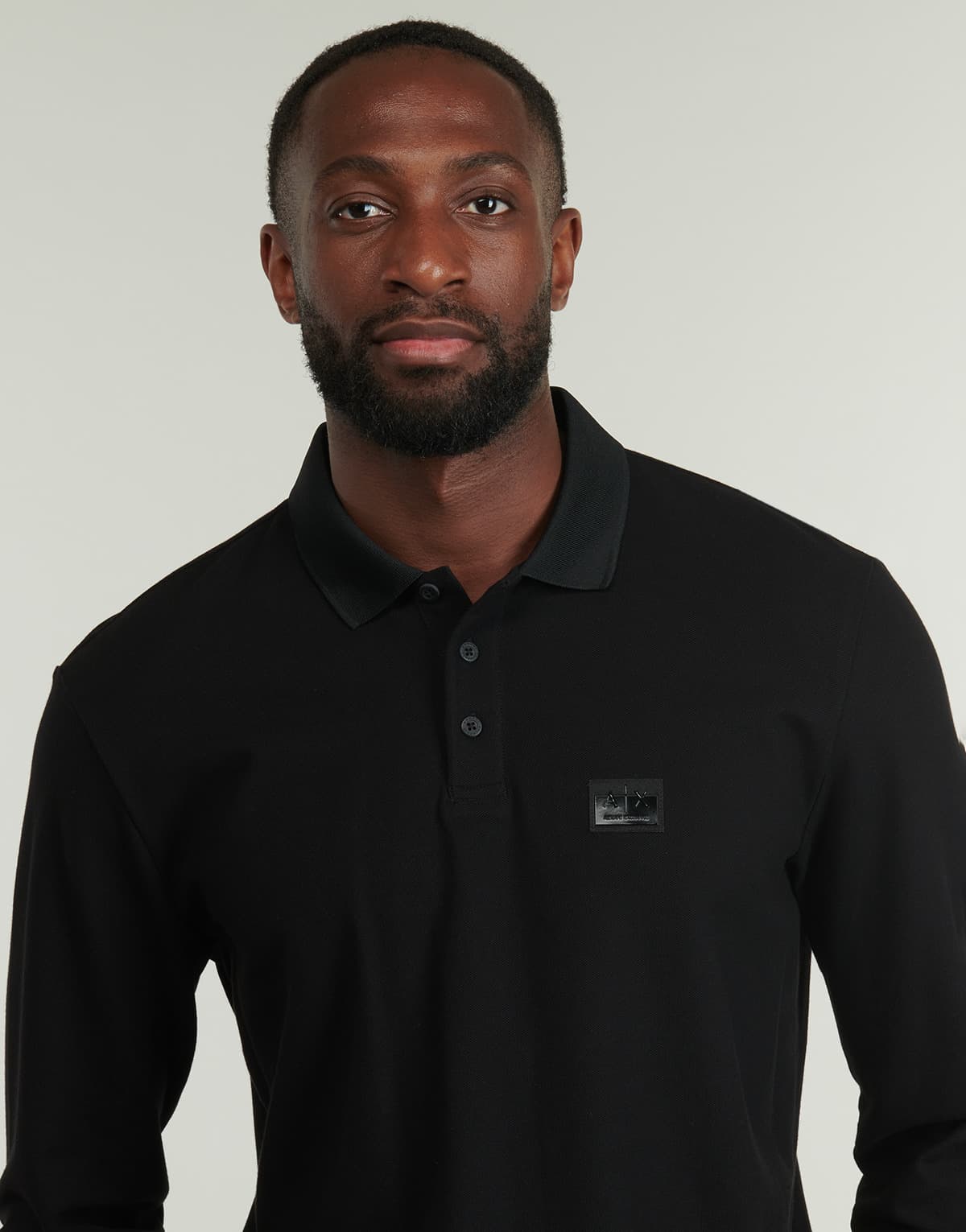 Men's Polo Shirts Armani Exchange Black