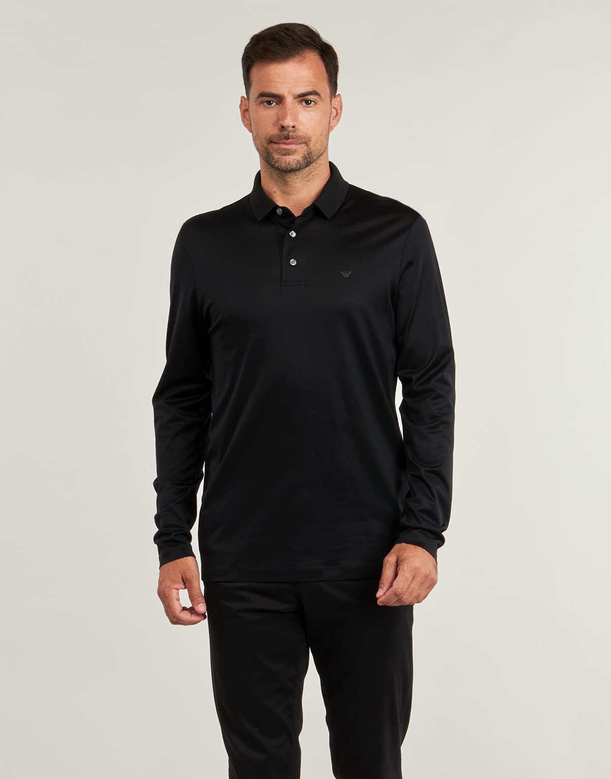 Men's Polo Shirts Emporio Armani Black