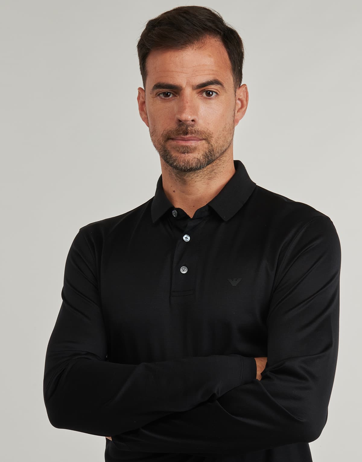Men's Polo Shirts Emporio Armani Black